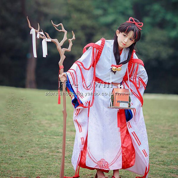 陰陽師 縁結神 稚雪 君と縁結びイベント コスプレ衣装 - コスプレ衣装